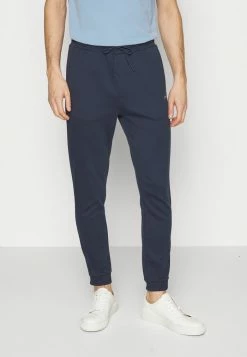 BOSS HADIKO CURVED - Tracksuit Bottoms - Navy