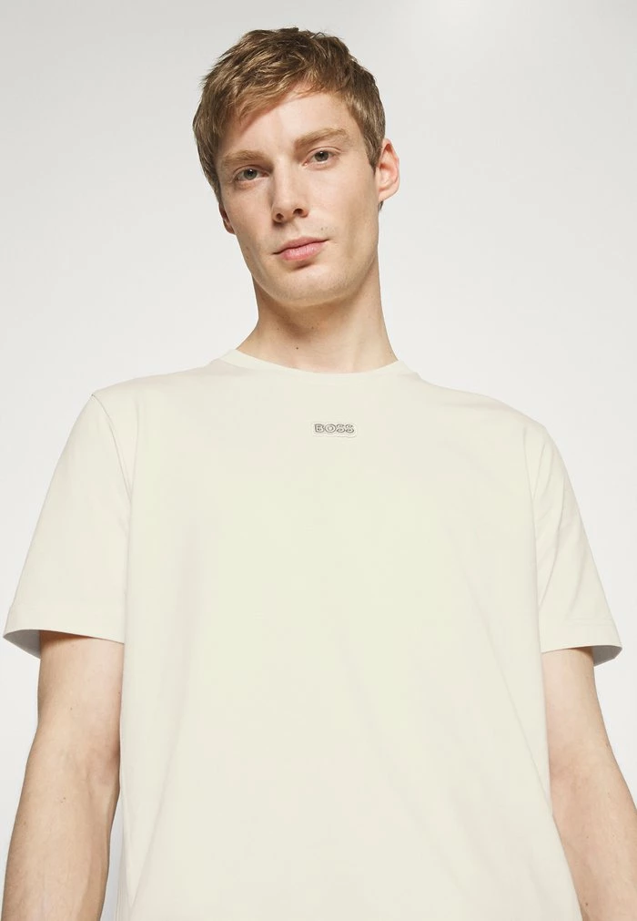 BOSS TEE TAPE - Print T-shirt - Open White 6 BOSS TEE TAPE - Print T-shirt - Open White - Image 4