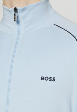 BOSS MIX MATCH JACKET - Zip-up Sweatshirt - Light Pastel Blue -BOSS Sales Store 8ff77916dedf40a09a6695ff484eacc9
