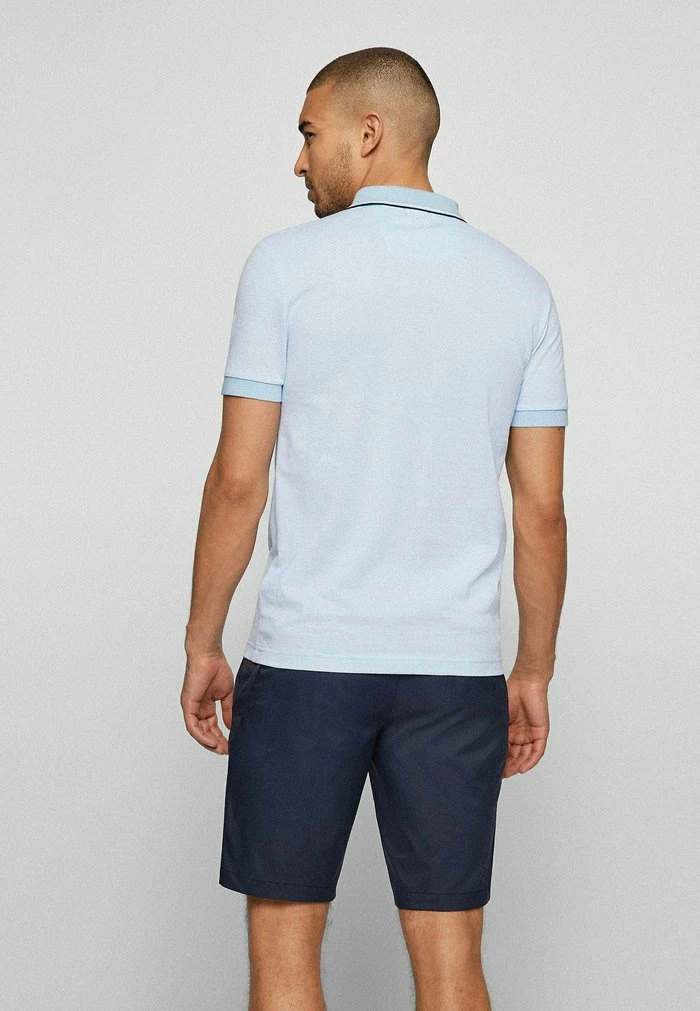 BOSS PAULE - Polo Shirt - Light Blue Three 5 BOSS PAULE - Polo Shirt - Light Blue Three - Image 3
