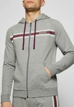 BOSS AUTHENTIC - Zip-up Sweatshirt - Grey -BOSS Sales Store 90c5b1040f6a41839dca36d8f001b862