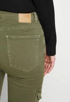 BOSS SKINNY CARGO - Jeans Skinny Fit - Dark Green -BOSS Sales Store 9101ebef183a45b1bb572ef71e9bef74