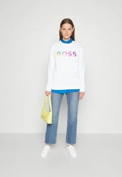 BOSS EQUAL - Sweatshirt - White -BOSS Sales Store 9124a3cf71ec446097d98127331d35f0