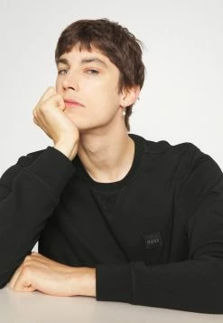 BOSS WESTART - Sweatshirt - Black -BOSS Sales Store 91664404d28447ab9996e248e8e625b4