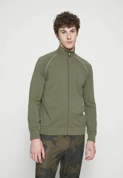 BOSS MIX MATCH JACKET - Zip-up Sweatshirt - Open Green