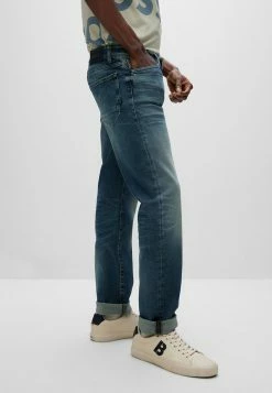 BOSS Straight Leg Jeans - Blue Four 11 BOSS Straight Leg Jeans - Blue Four -BOSS Sales Store 920eb861a8564abeb0650da70385fcb2