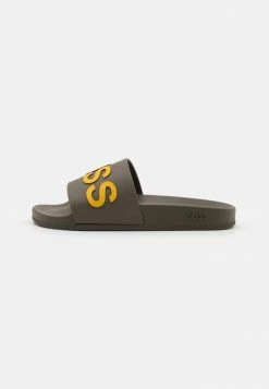 BOSS BAY UNISEX - Pool Slides - Dark Green