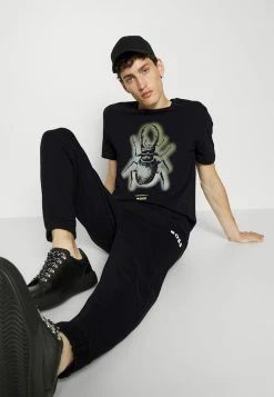 BOSS LAMONT - Tracksuit Bottoms - Black -BOSS Sales Store 922f9454bf254fad83a798dd73cd43ba