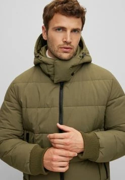BOSS CORLEON - Winter Jacket - Open Green Thirtyseven -BOSS Sales Store 92426ab724174e66942faeb33d47c340