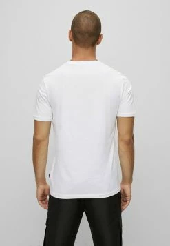 BOSS TDRAW - Print T-shirt - White -BOSS Sales Store 92543765cc224a54bbdb4977964b75fc