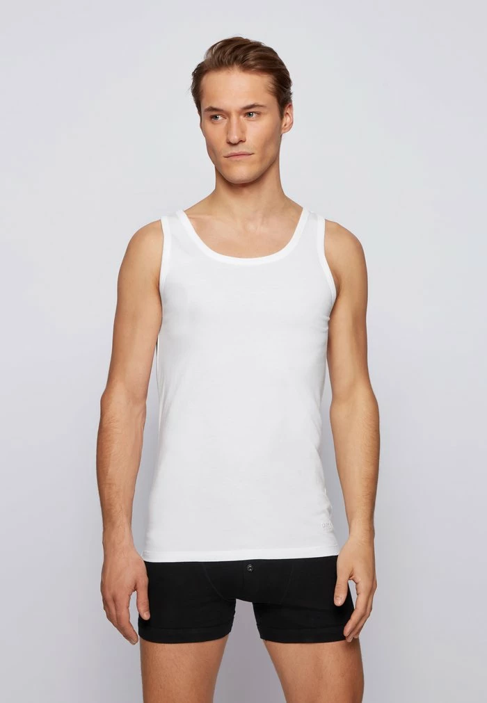 BOSS TANK TOP 3 PACK - Undershirt - White 4 BOSS TANK TOP 3 PACK - Undershirt - White - Image 2