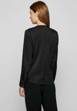 BOSS BANORA - Blouse - Black -BOSS Sales Store 92ee2460102f4c52bdef45d420c2cb7c