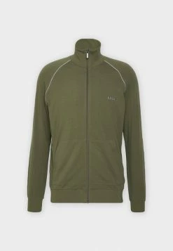 BOSS MIX MATCH JACKET - Zip-up Sweatshirt - Open Green -BOSS Sales Store 939c68f36eb74a459b1fd46790daab4a
