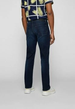 BOSS BC-L-P - Relaxed Fit Jeans - Dark Blue Twelve -BOSS Sales Store 944fb7005ec04fd68c40073b38a28ba9
