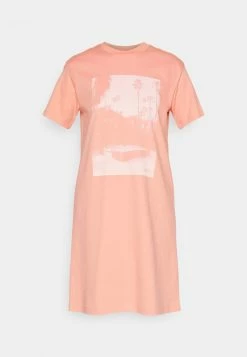 BOSS ENCHY - Jersey Dress - Light/pastel Red -BOSS Sales Store 94a866da8dc94cc8ade85914cfef8774