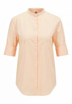 BOSS BEFELIZE - Button-down Blouse - Light Orange -BOSS Sales Store 94eda5e1825743509f3c0427e4a6c312