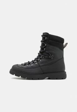 BOSS JACOB BOOT - Lace-up Ankle Boots - Black