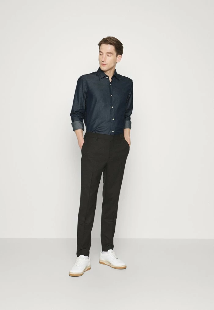 BOSS Formal Shirt - Dark Blue 4 BOSS Formal Shirt - Dark Blue - Image 2
