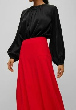 BOSS A-line Skirt - Red Twelve -BOSS Sales Store 96156f39e324483db83d4ed82e503e3f