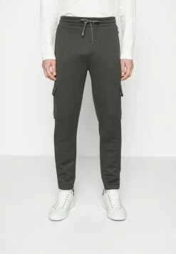 BOSS LAMONT - Cargo Trousers - Open Green