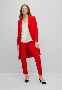 BOSS TILUNA SIDEZIP - Trousers - Red Twelve