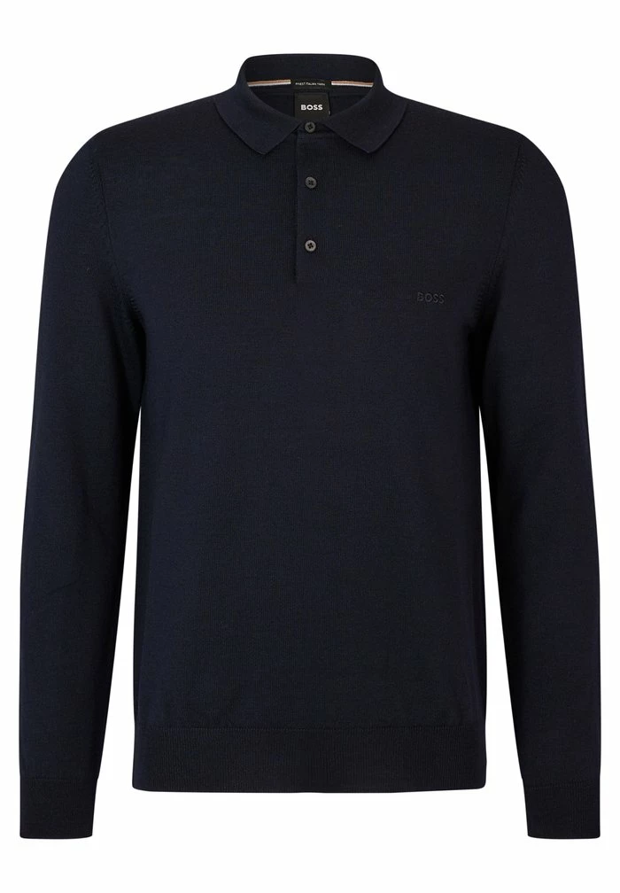 BOSS BONO - Polo Shirt - Dark Blue 7 BOSS BONO - Polo Shirt - Dark Blue - Image 5