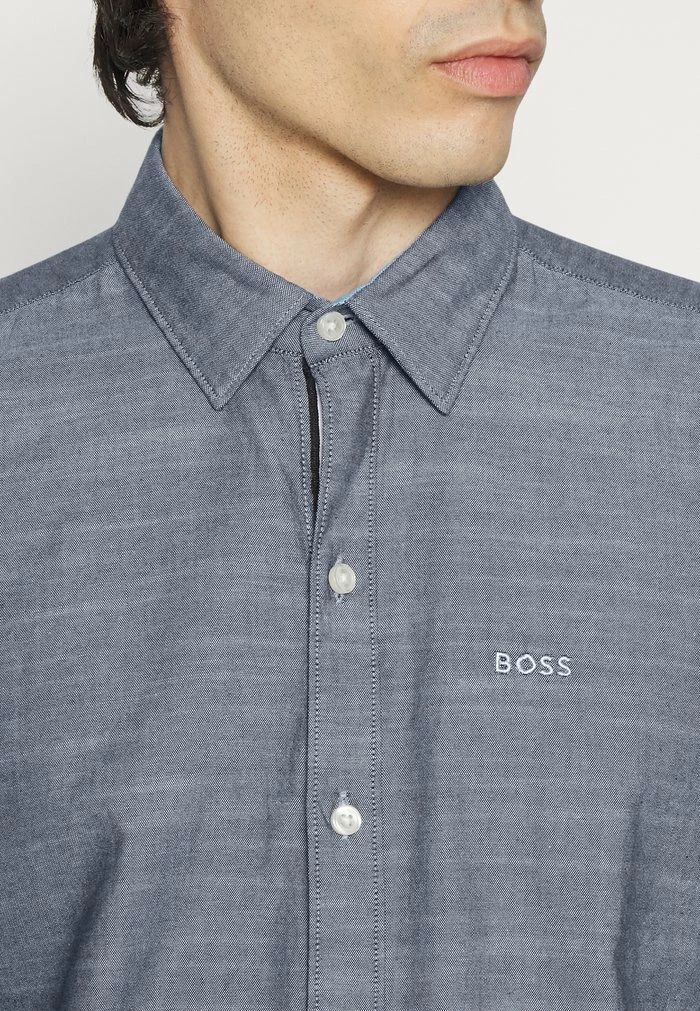 BOSS ROBBIE - Shirt - Dark Blue 8 BOSS ROBBIE - Shirt - Dark Blue - Image 6