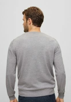 BOSS BARAM L - Jumper - Silver One -BOSS Sales Store 97b68969e5614df990ef10d2c1e9f04d