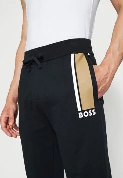 BOSS AUTHENTIC PANTS - Pyjama Bottoms - Black -BOSS Sales Store 97d40a188a7d4cefa4cc6361ce77bde9