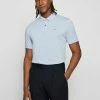 BOSS PALLAS - Polo Shirt - Light Blue