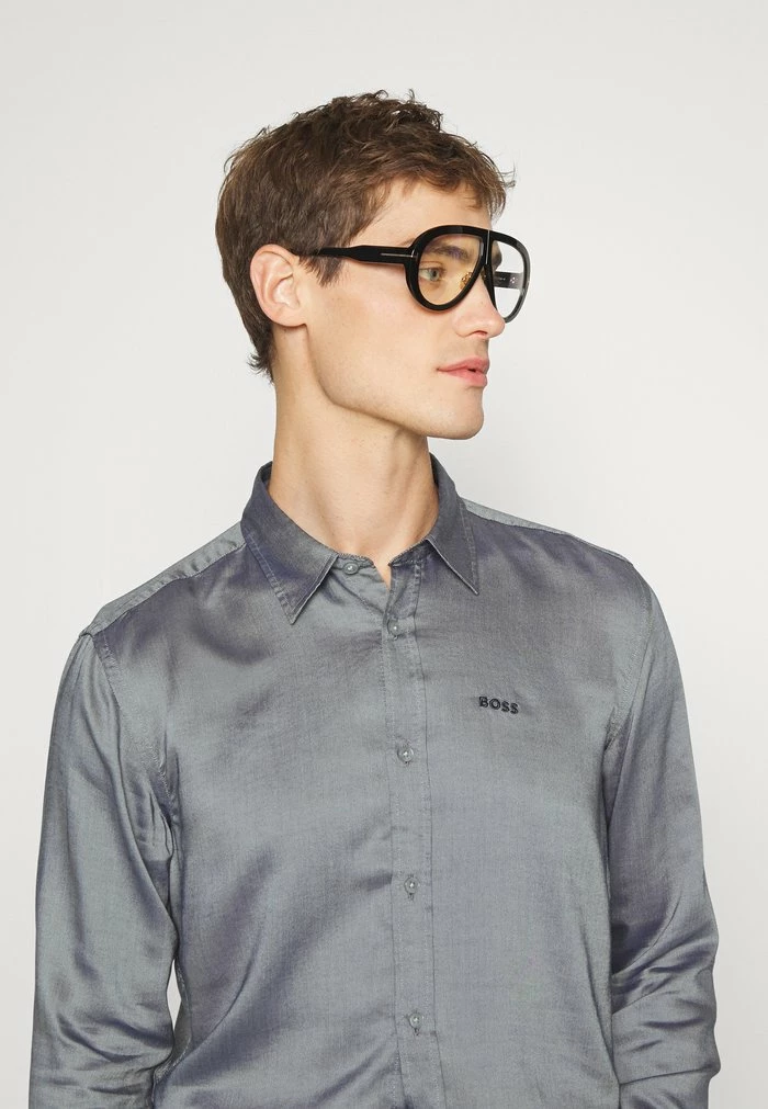 BOSS ROGER - Shirt - Dark Blue 6 BOSS ROGER - Shirt - Dark Blue - Image 4