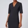 BOSS DALENO - Shift Dress - Dark Blue
