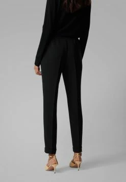 BOSS TARIYANA - Trousers - Black 10 BOSS TARIYANA - Trousers - Black -BOSS Sales Store 98630ecae309428f833c9361fc5b8d4f