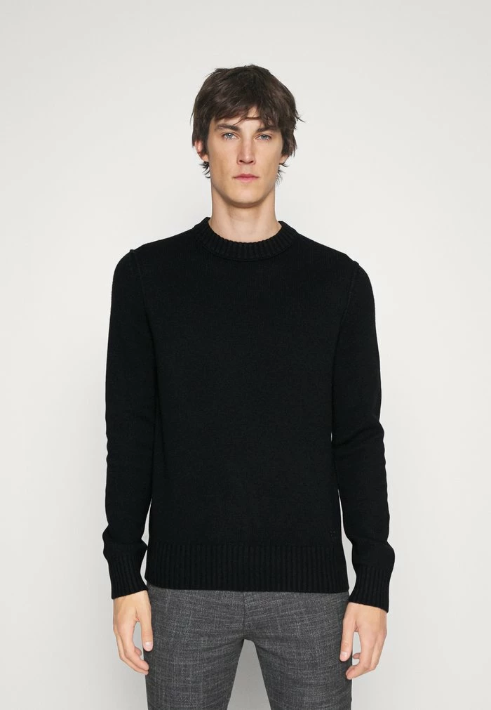 BOSS KRUY - Jumper - Black 3 BOSS KRUY - Jumper - Black