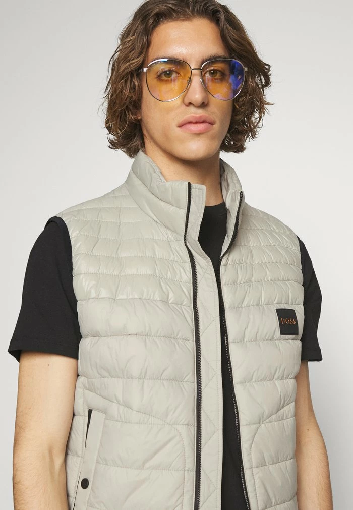 BOSS ODUNK - Waistcoat - Light Beige 6 BOSS ODUNK - Waistcoat - Light Beige - Image 4