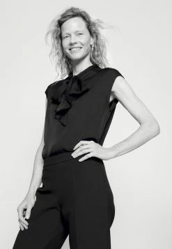 BOSS IBOWA - Blouse - Black -BOSS Sales Store 99c9e64674f6410da620cea13cf1fa3e