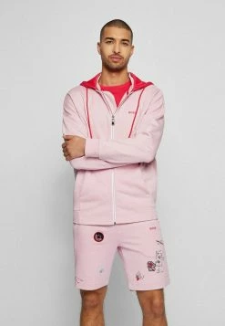 BOSS SAGGYART - Zip-up Sweatshirt - Light Pink -BOSS Sales Store 99e5ddc3676d458e8a3291293841c883