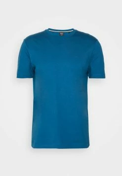 BOSS THOMPSON - Basic T-shirt - Medium Blue -BOSS Sales Store 9a7c5ac372d34a318eff43f3b9558ac4