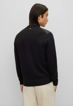 BOSS LANDREZ - Cardigan - Black -BOSS Sales Store 9adb21a0585f450c83cbe3955f300aa9