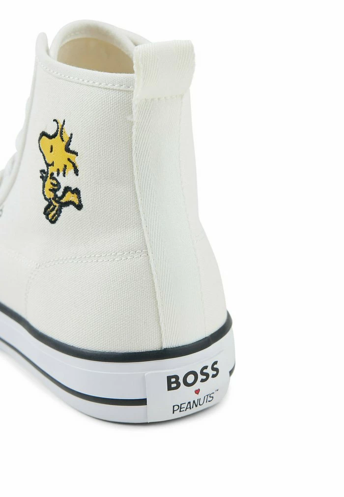 BOSS Lace-up Ankle Boots - White 6 BOSS Lace-up Ankle Boots - White - Image 4
