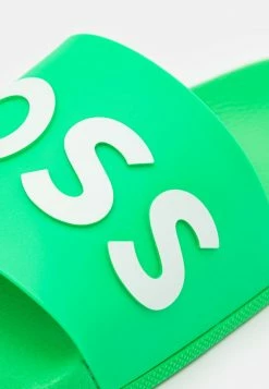 BOSS BAY IT SLID UNISEX - Pool Slides - Open Green -BOSS Sales Store 9d1a98c400074a51a598617c64bd7eb1