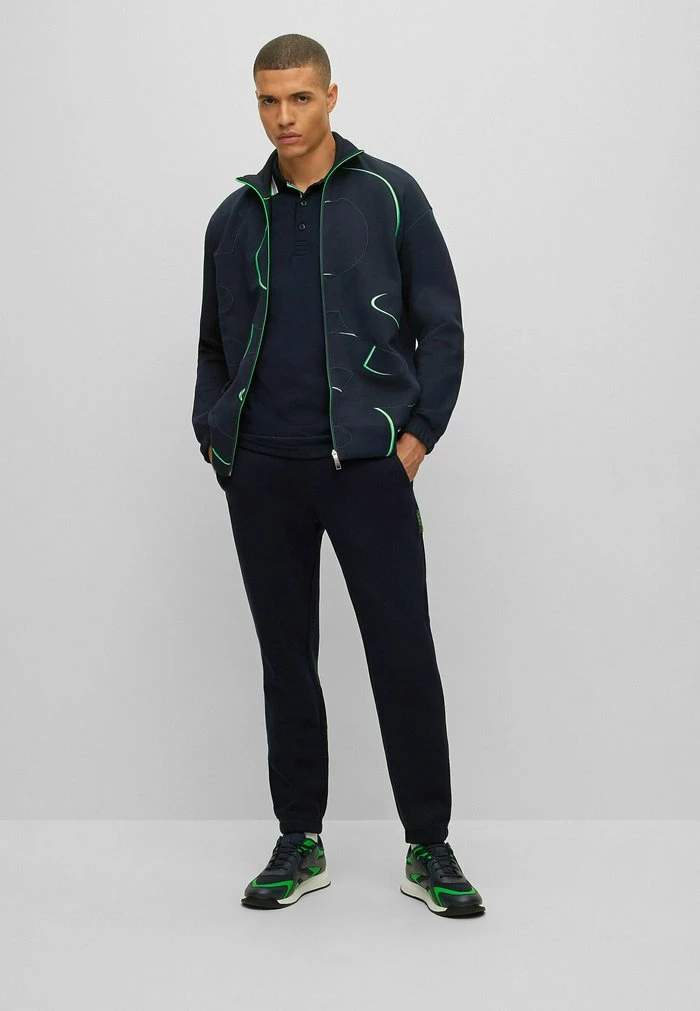 BOSS SKOVERED - Zip-up Sweatshirt - Dark Blue Two 4 BOSS SKOVERED - Zip-up Sweatshirt - Dark Blue Two - Image 2