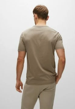 BOSS CURVED - Basic T-shirt - Light Green Four -BOSS Sales Store a01c43c1806d40d5afd63b5ddf325259