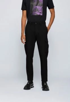 BOSS TABER - Cargo Trousers - Black