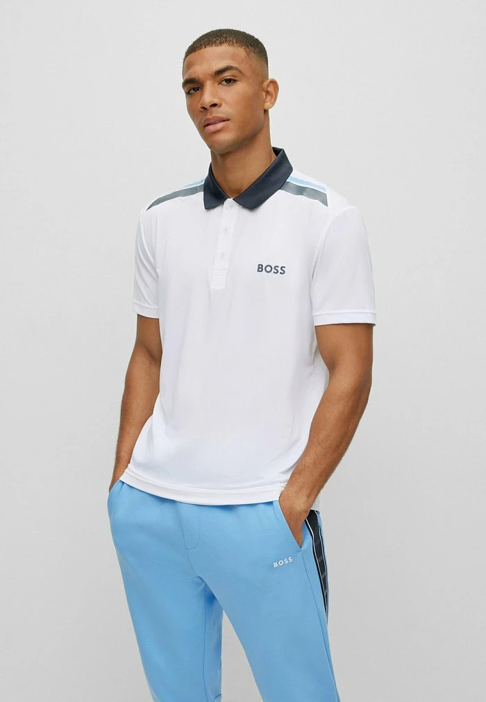 BOSS PADDYTECH - Polo Shirt - White 3 BOSS PADDYTECH - Polo Shirt - White
