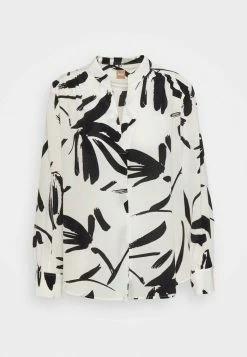 BOSS BANORA - Blouse - White/black -BOSS Sales Store a0af165ff1744a5da5813a05293e992d