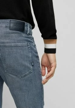 BOSS MAINE - Straight Leg Jeans - Grey -BOSS Sales Store a0fb58713972479e862fe32a8d912a56