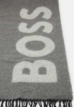 BOSS ARMIN - Scarf - Silver -BOSS Sales Store a1147da6108f47b48b8b6b153551d9a0
