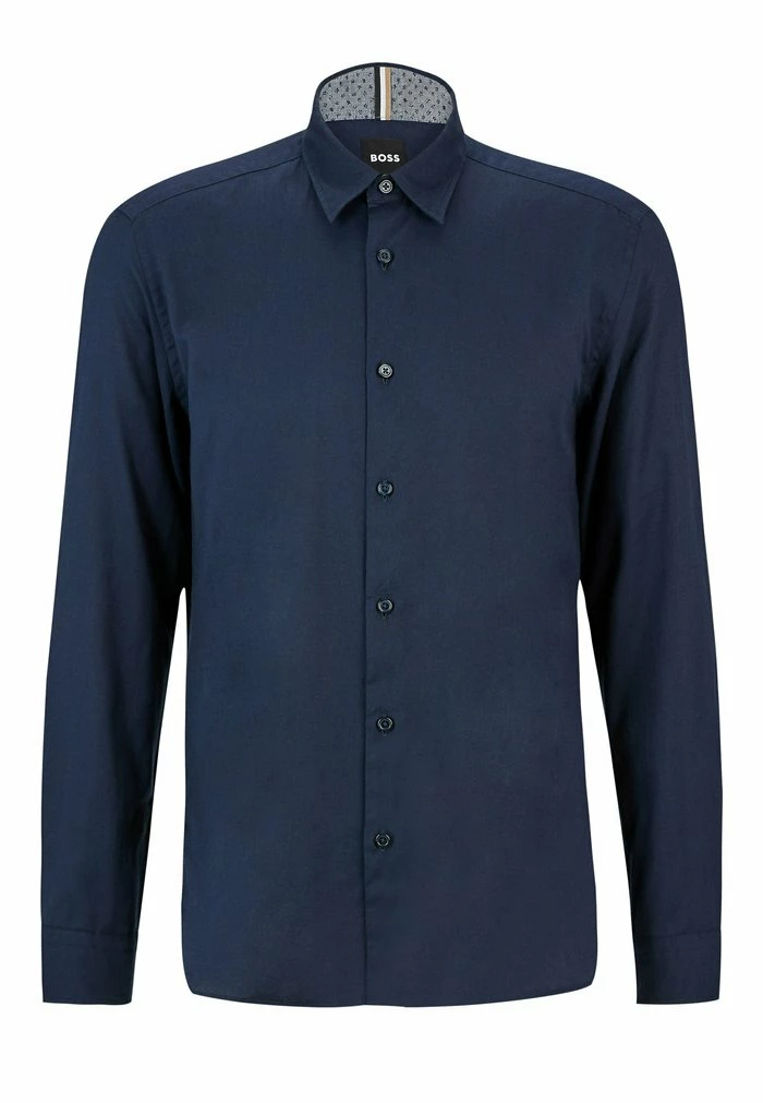 BOSS LIAM - Shirt - Dark Blue Four 6 BOSS LIAM - Shirt - Dark Blue Four - Image 4