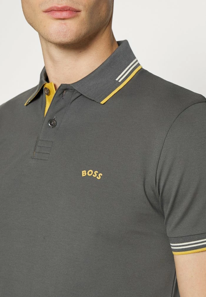 BOSS PAUL CURVED - Polo Shirt - Dark Grey One 7 BOSS PAUL CURVED - Polo Shirt - Dark Grey One - Image 5